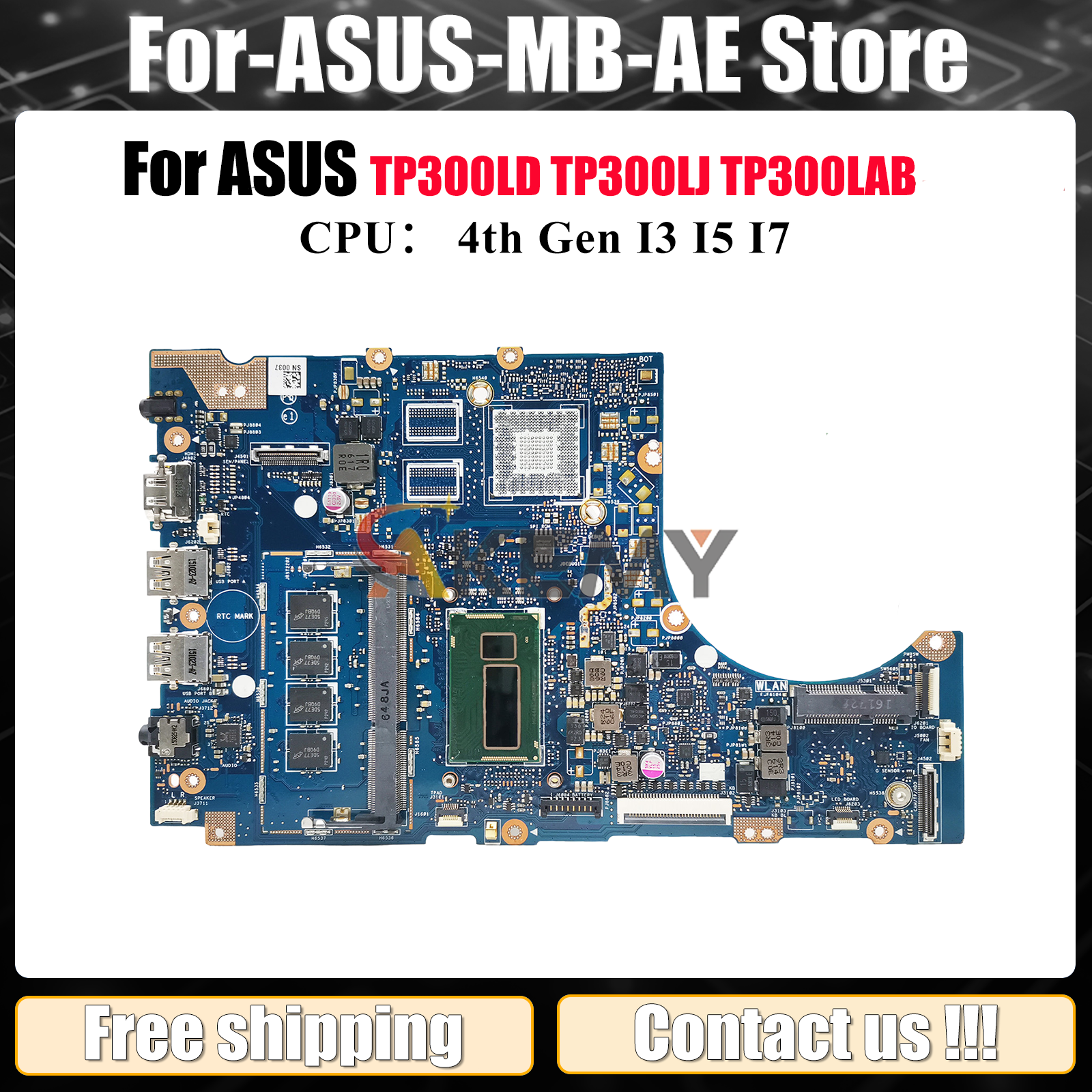 Pc Gaming Ddr3 - TP300LA Laptop Motherboard For ASUS VivoBook