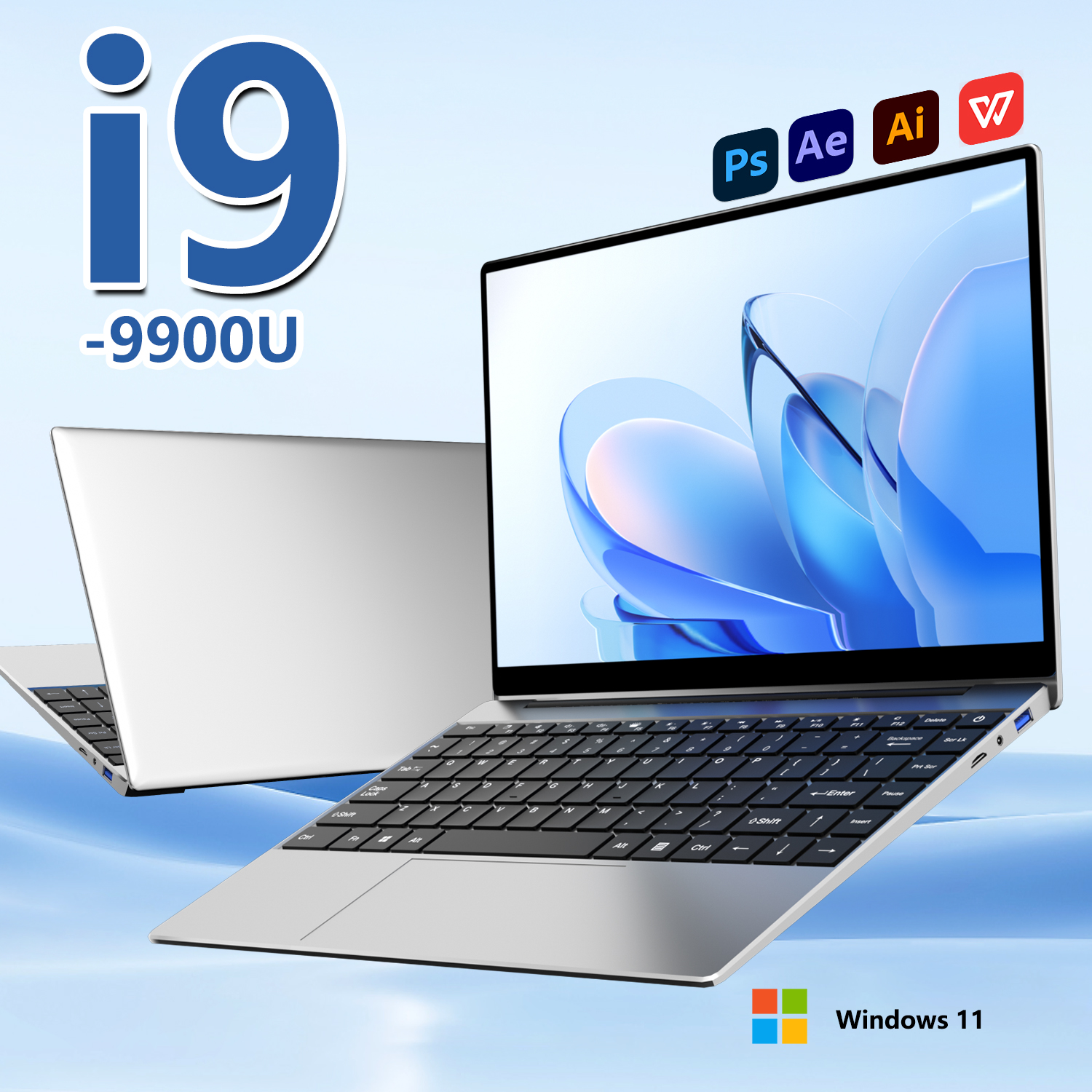 Pc Gaming Intel Core I9 - 2025 14.1 Inch Slim Laptop Windows