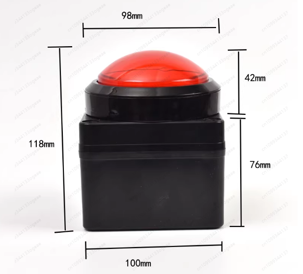 Pc Gaming Live Streaming - 100mm Giant USB Programmable Button, Custom