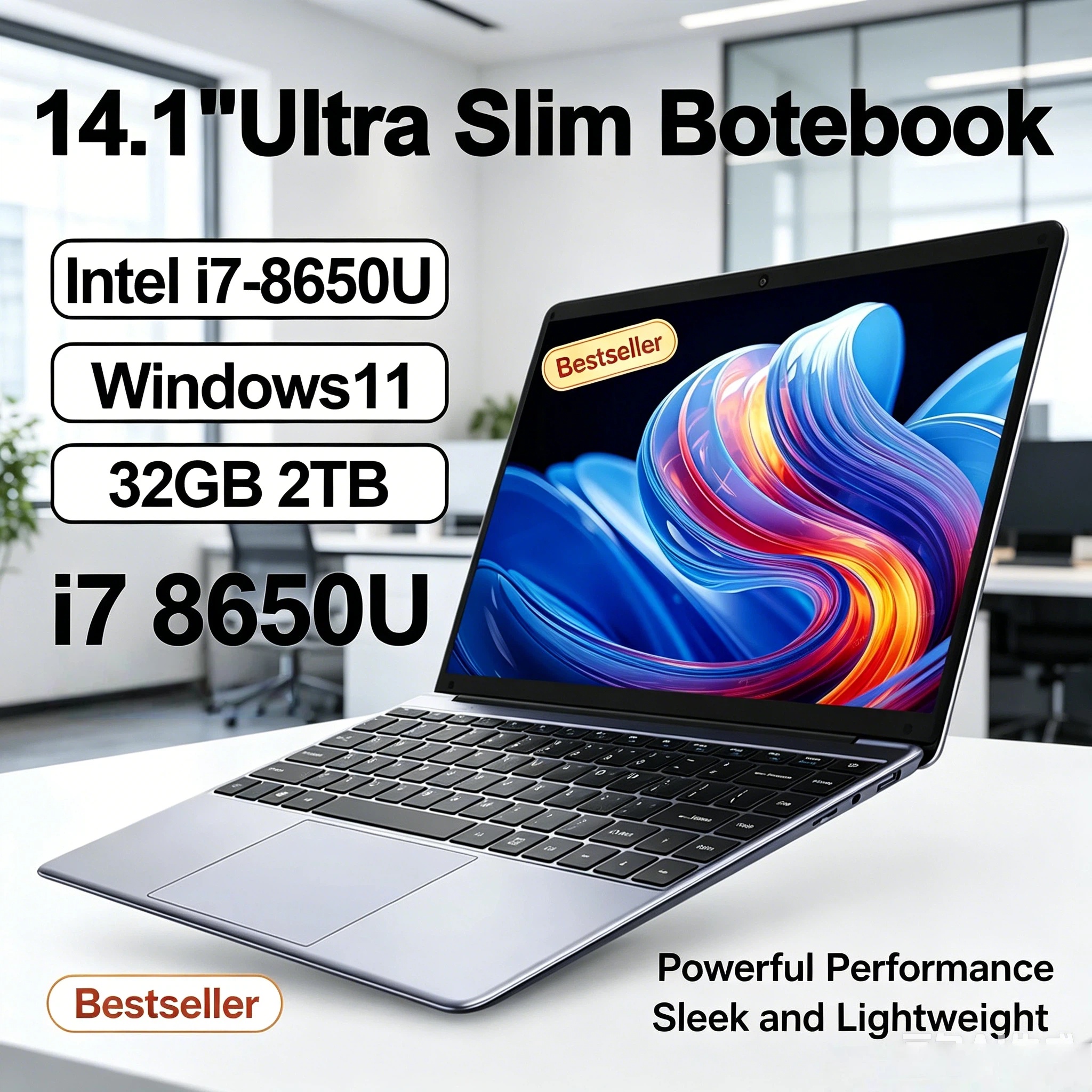Pc Gaming Core I7 - HOT 14.1 Inch Ultra Slim Laptop