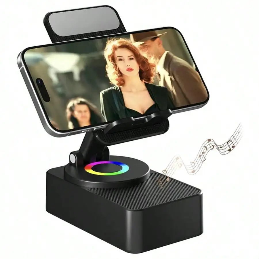 Gaming Speaker - RGB Light Bluetooth Speaker - Multi-Color