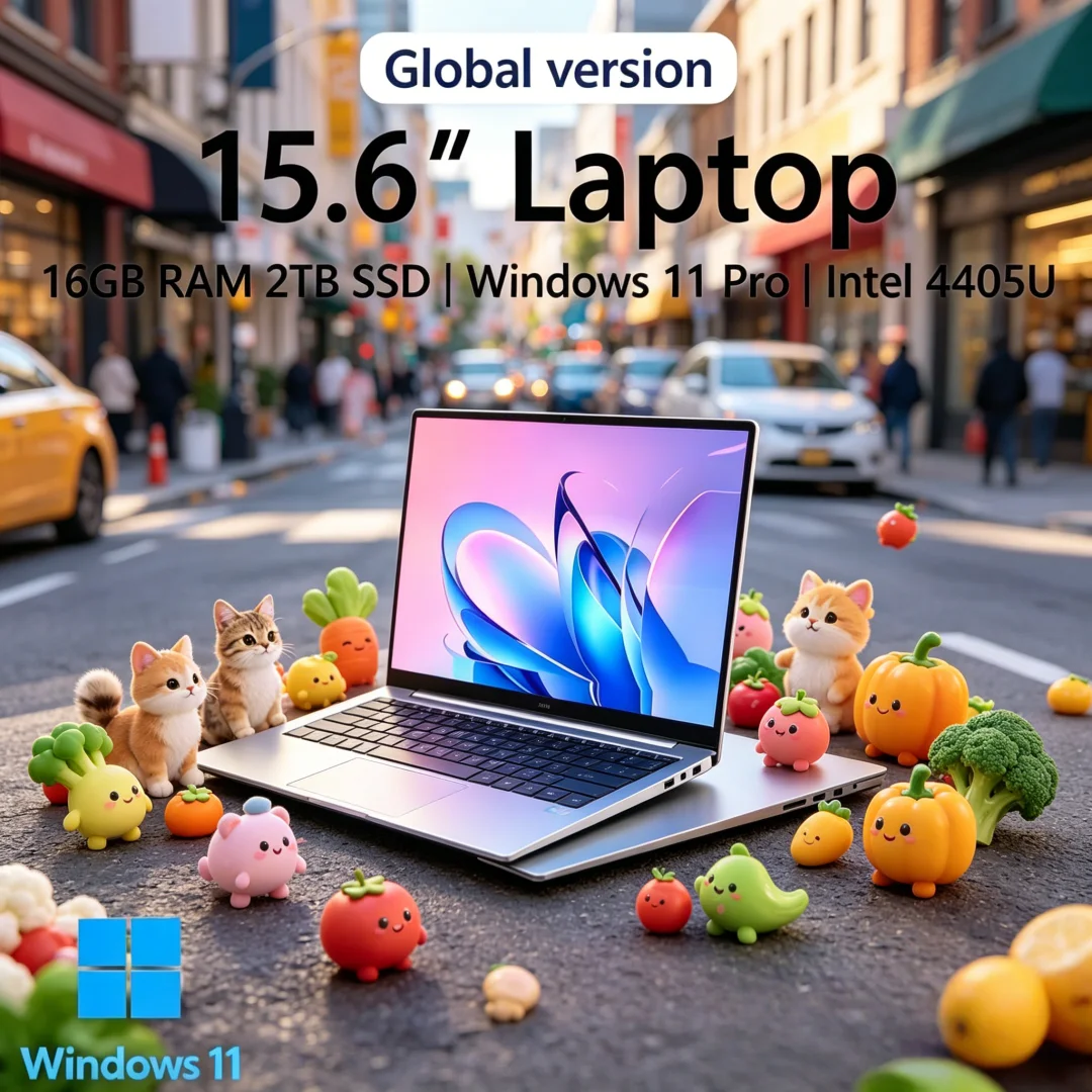 Pc Gaming Laptop - 2026 Lucid Svelte‑Framed Laptop 15.6 16GB
