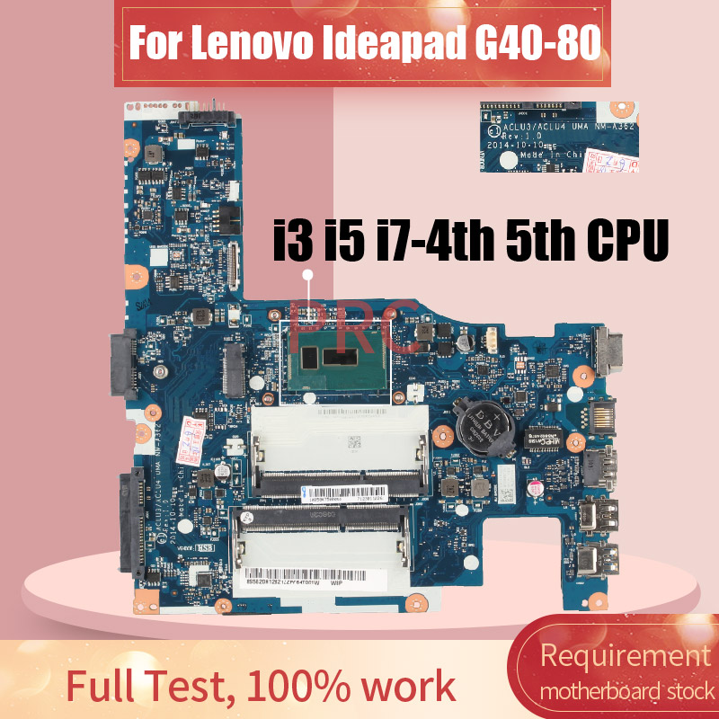 Pc Gaming Ddr3 - NM-A272 For Lenovo Ideapad G40-80 G40-70