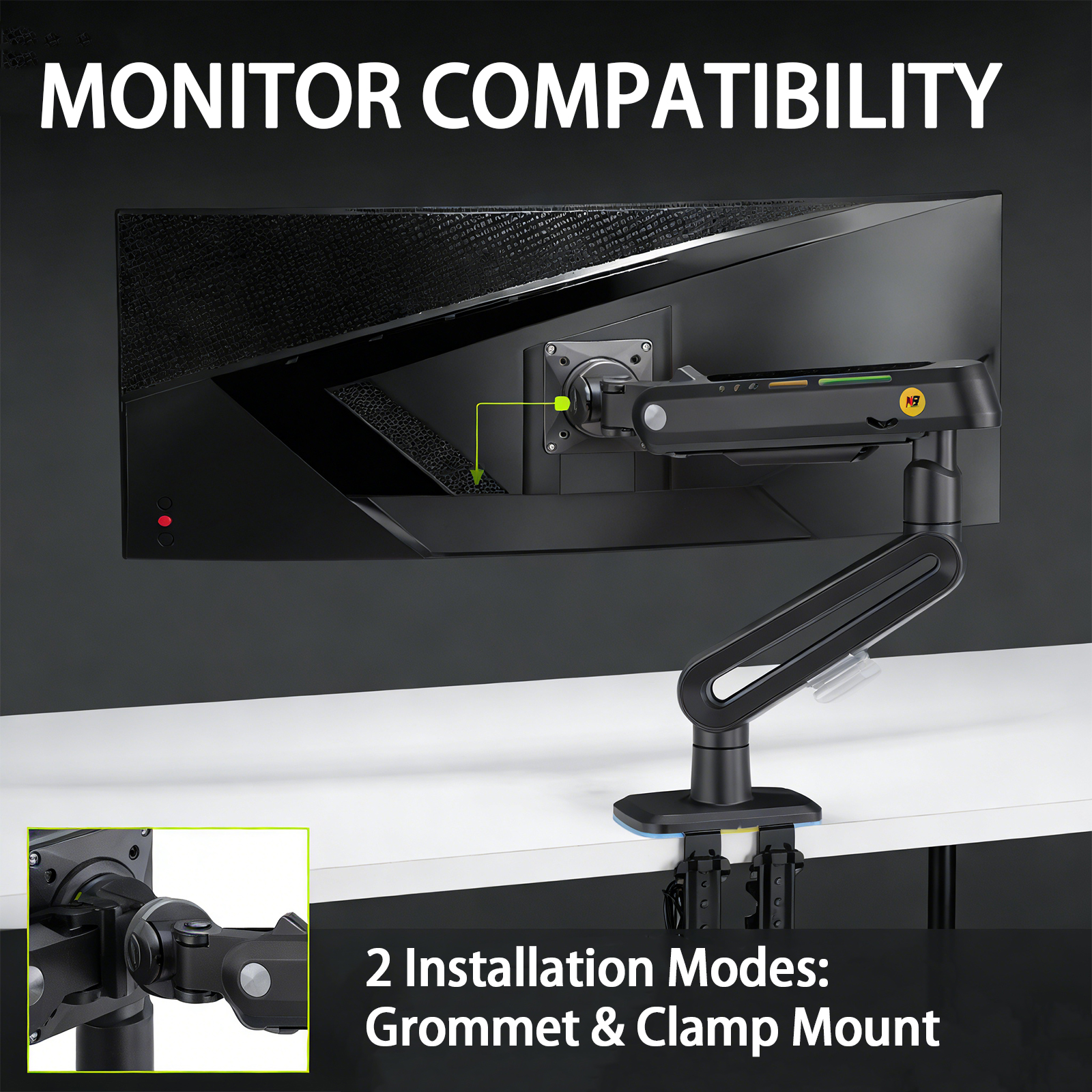 Pc Gaming Ultrawide Monitor - Gaming Monitor Mechanical Arm Load Up