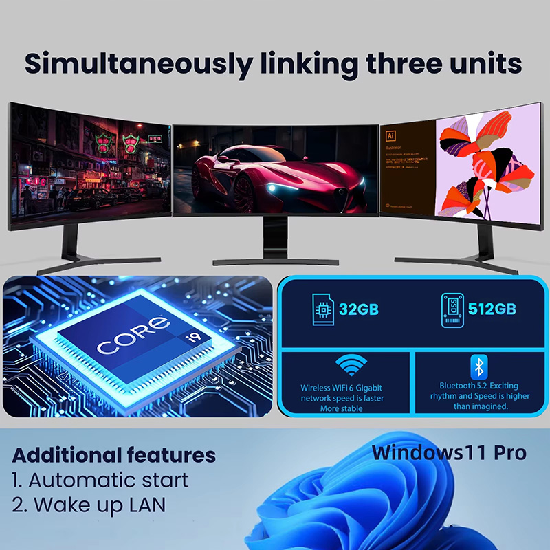 MINI PC Windows 11 Pro Core i9 - Pc Gaming Intel Core I9 review and price
