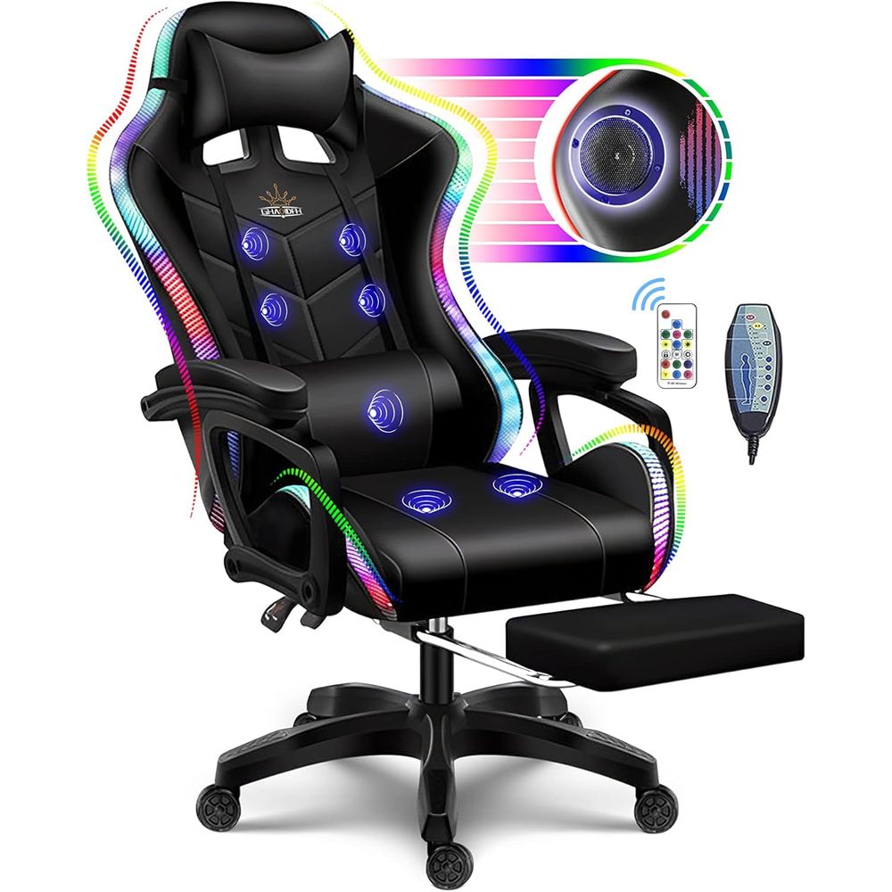 Ergonomic High-Back Gaming Cha - Gaming Speaker review and price