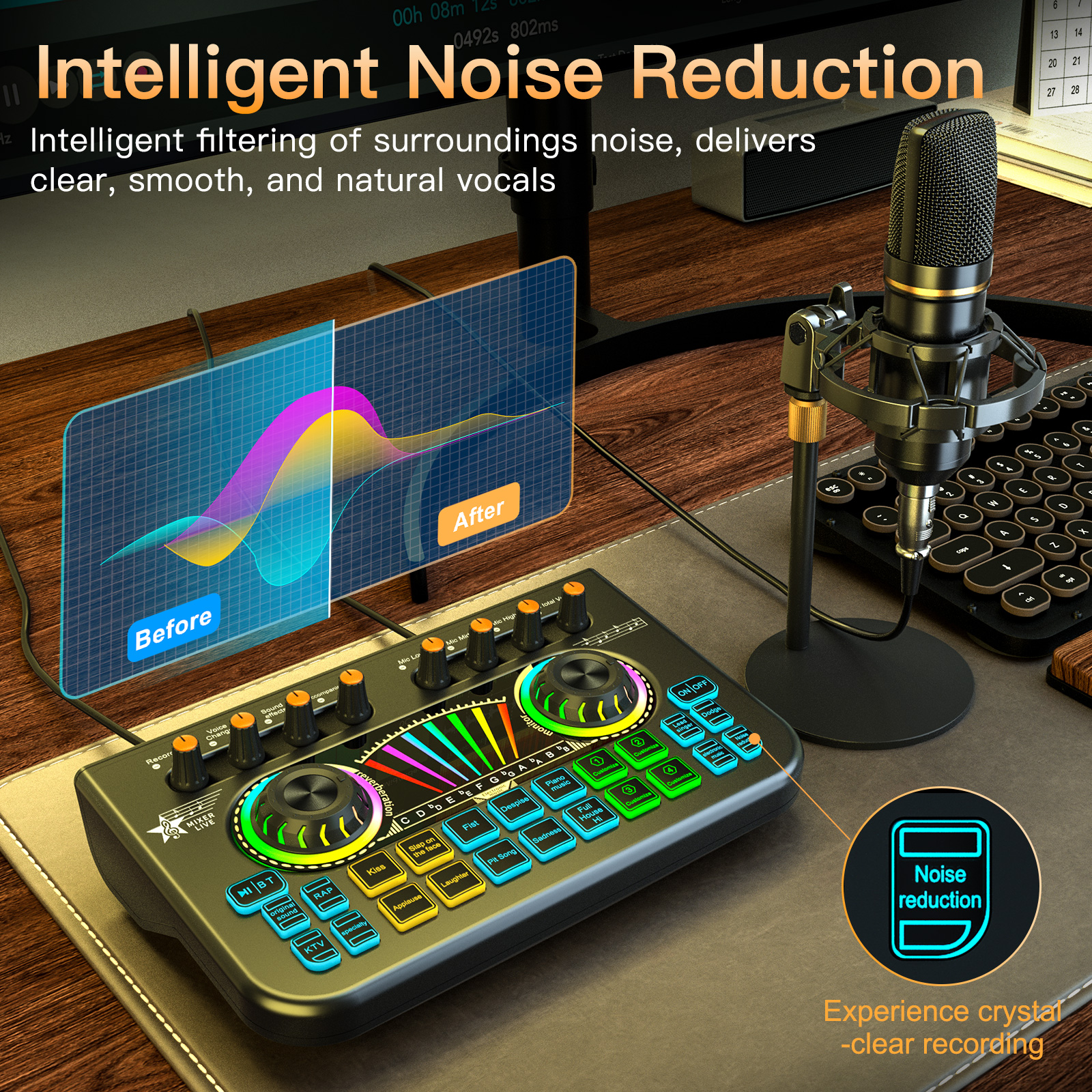 NXG Audio Mixer, Voice Changer - Pc Gaming Live Streaming review and price