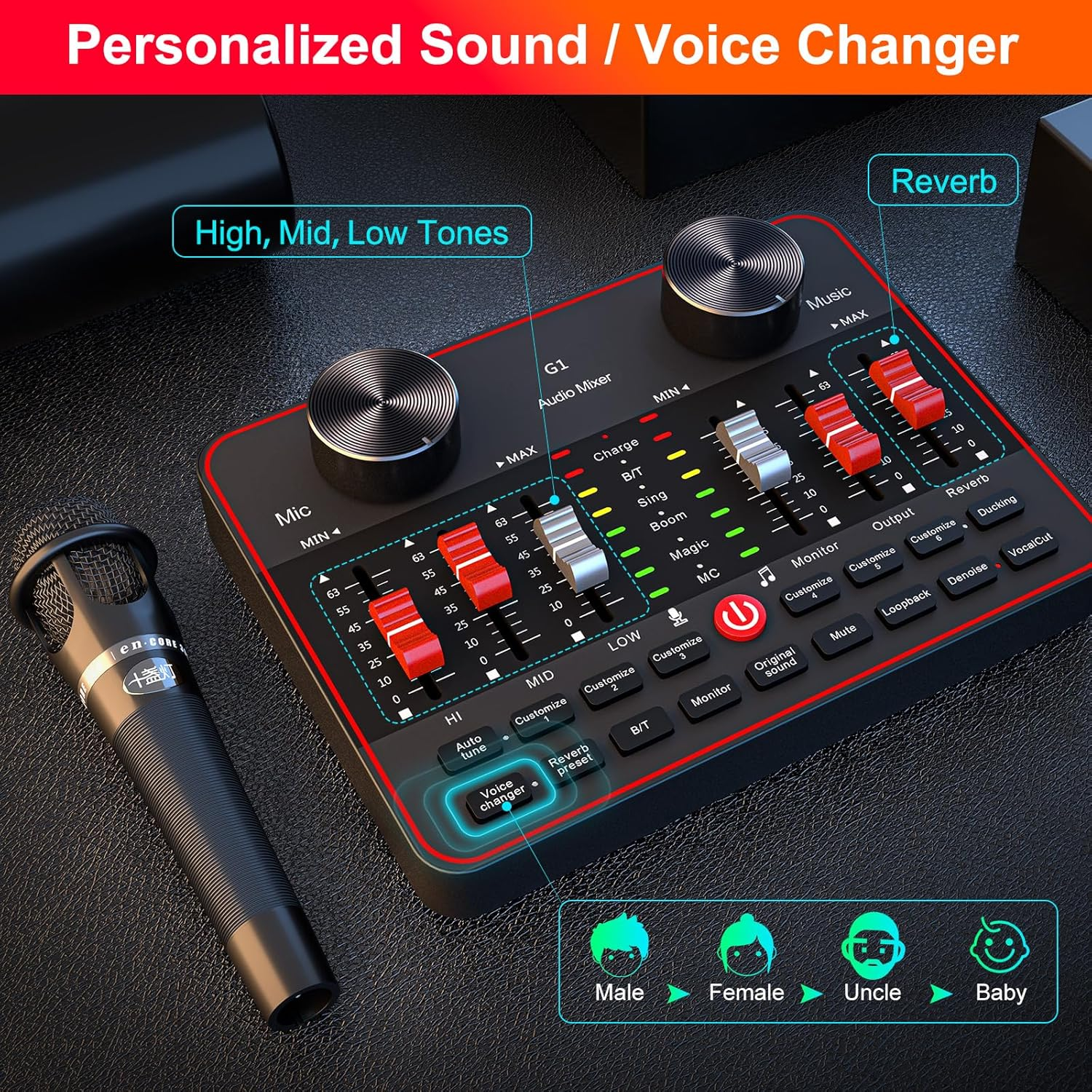 Tenlamp Professional Live Soun - Pc Gaming Live Streaming review and price