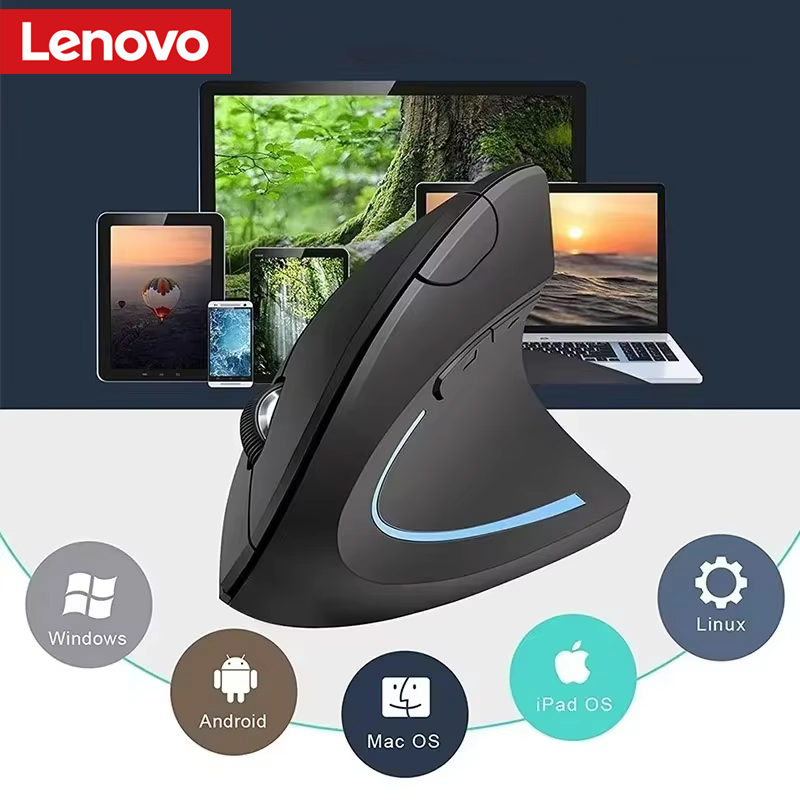 Lenovo Wireless Vertical Mouse - Pc Gaming Lenovo review and price