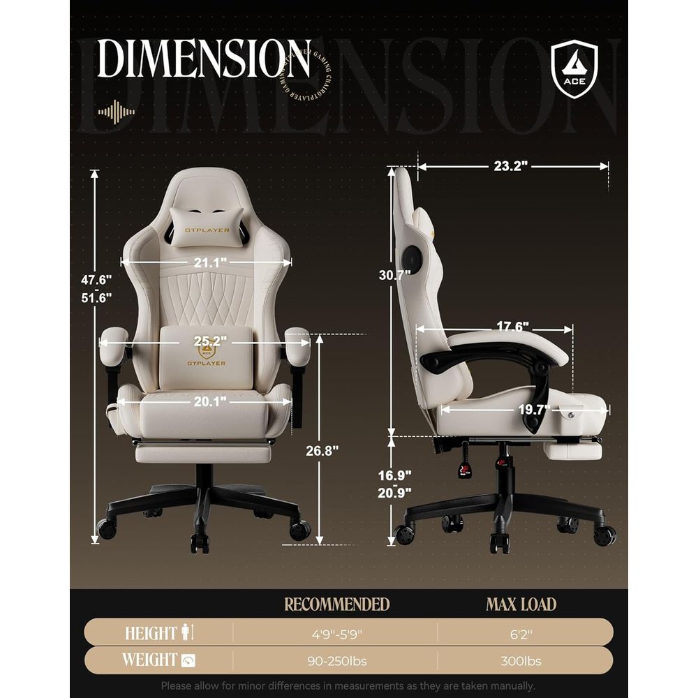Ergonomic Gaming Chair with In - Gaming Speaker review and price