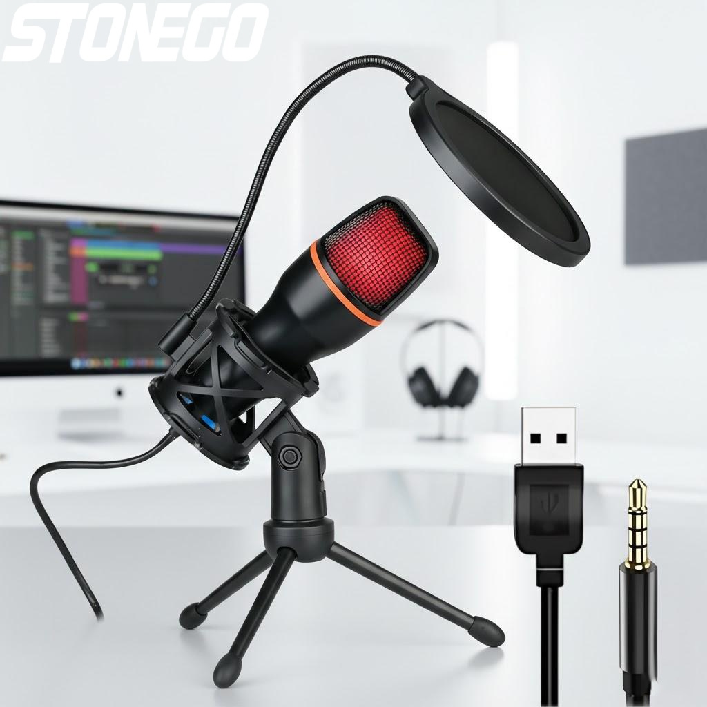 Professional USB Condenser Mic - Pc Gaming Youtubers review and price