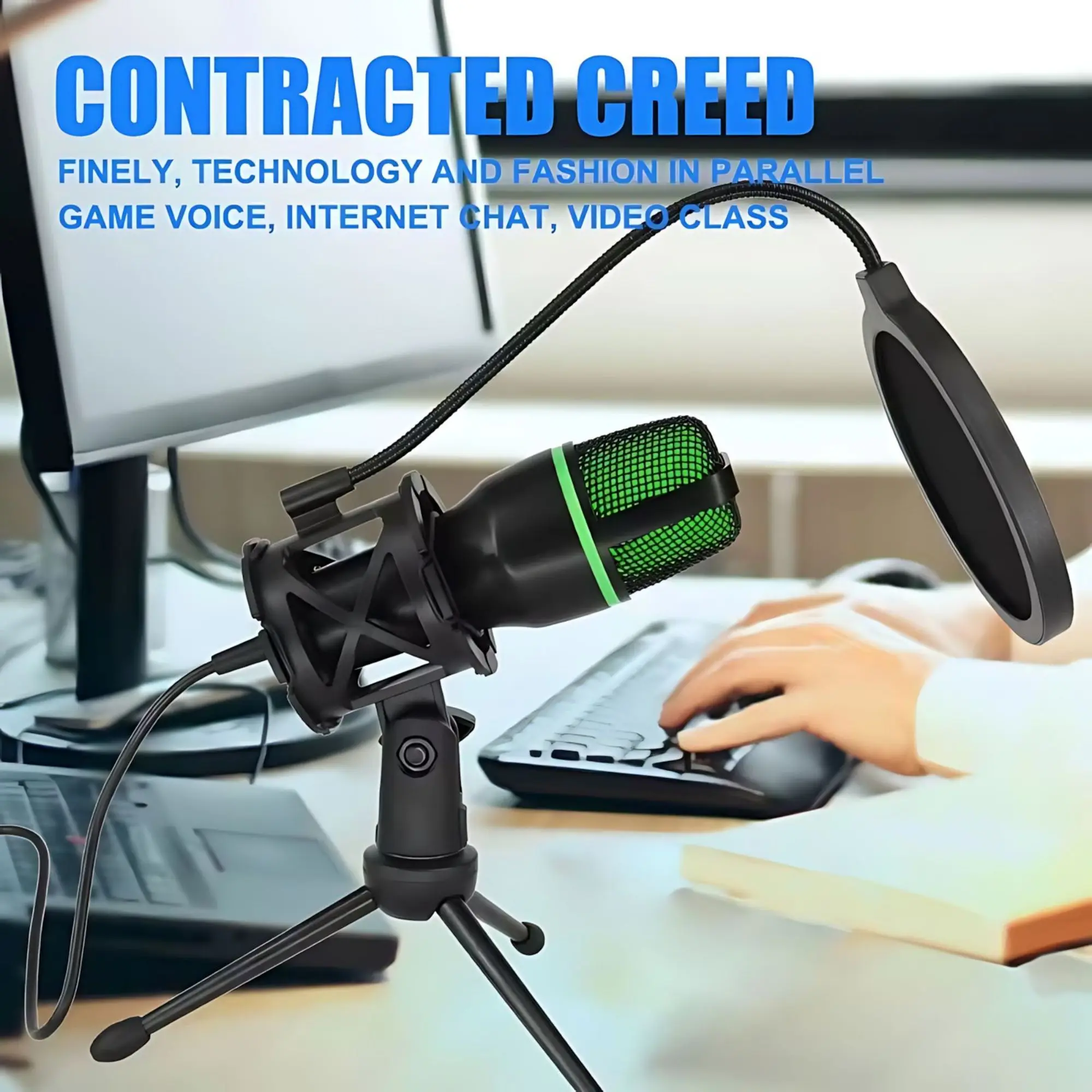 Professional USB Condenser Mic - Pc Gaming Youtubers review and price