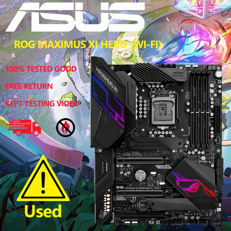 ASUS ROG Maximus XI Hero (Wi-F - Pc Gaming Intel Core I9 review and price