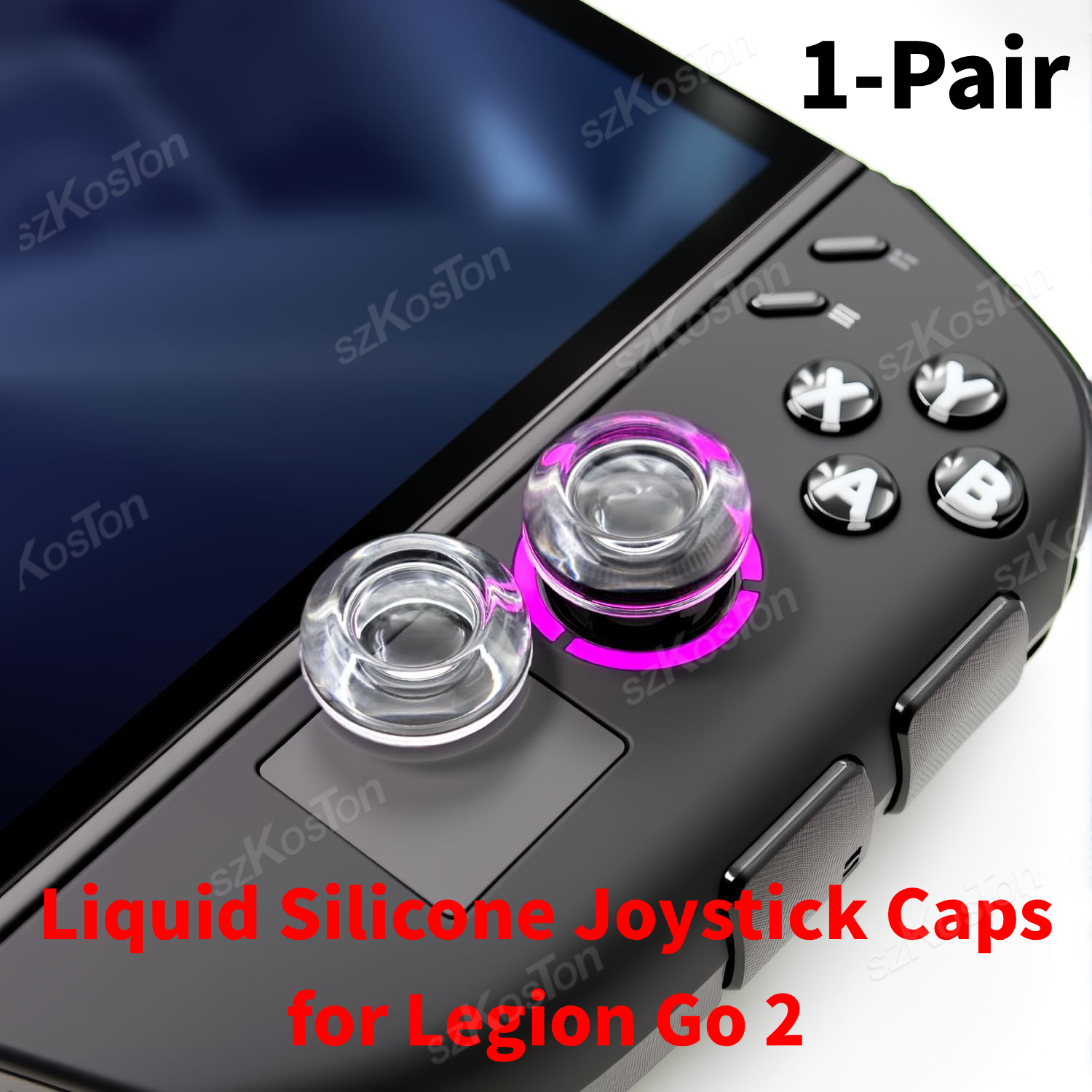 2PCS Liquid Silicone Joystick  - Pc Gaming Legion review and price