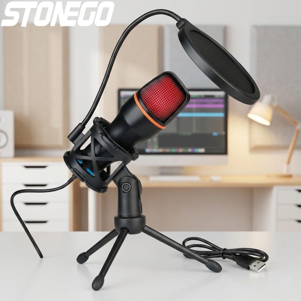 Condenser USB Microphone Kit w - Pc Gaming Youtubers review and price