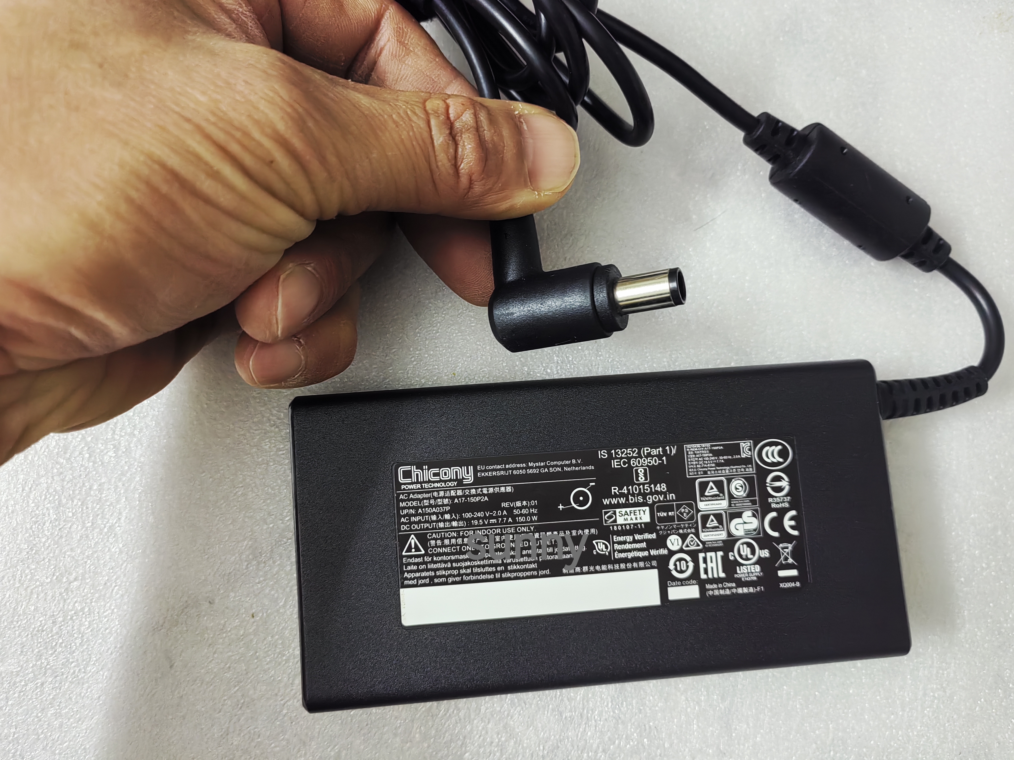 NEW OEM Slim Chicony 19.5V 7.7 - Pc Gaming Uk review and price