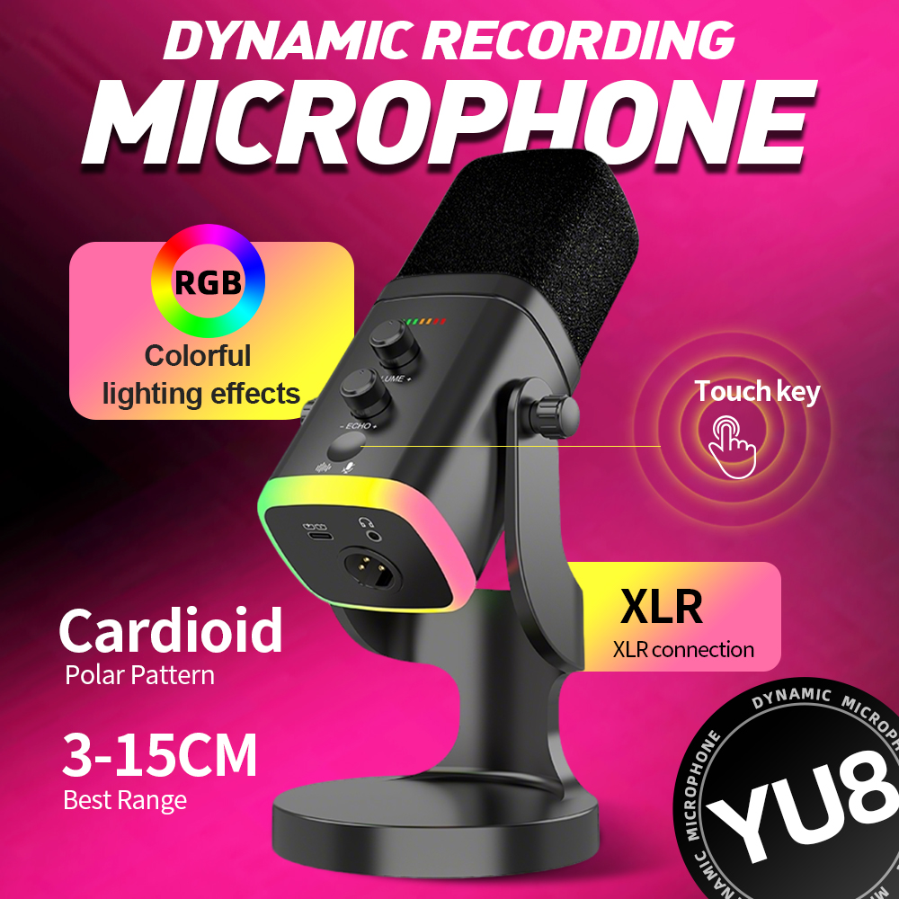 RGB Gaming Microphone USB Micr - Pc Gaming Live Streaming review and price