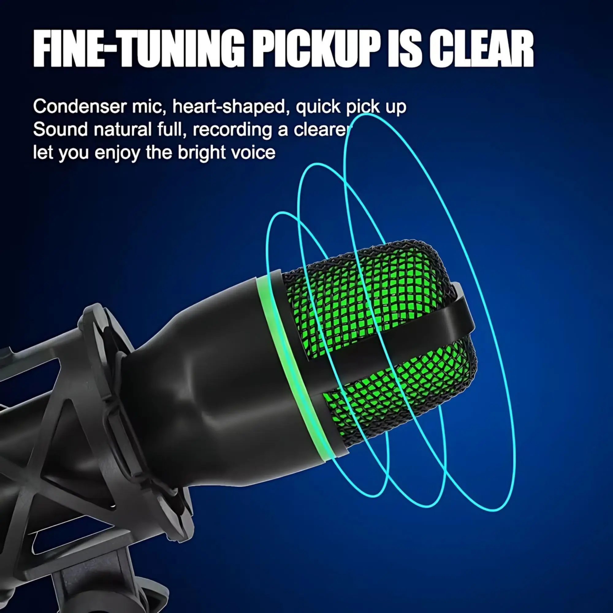 Professional Condenser Microph - Pc Gaming Youtubers review and price