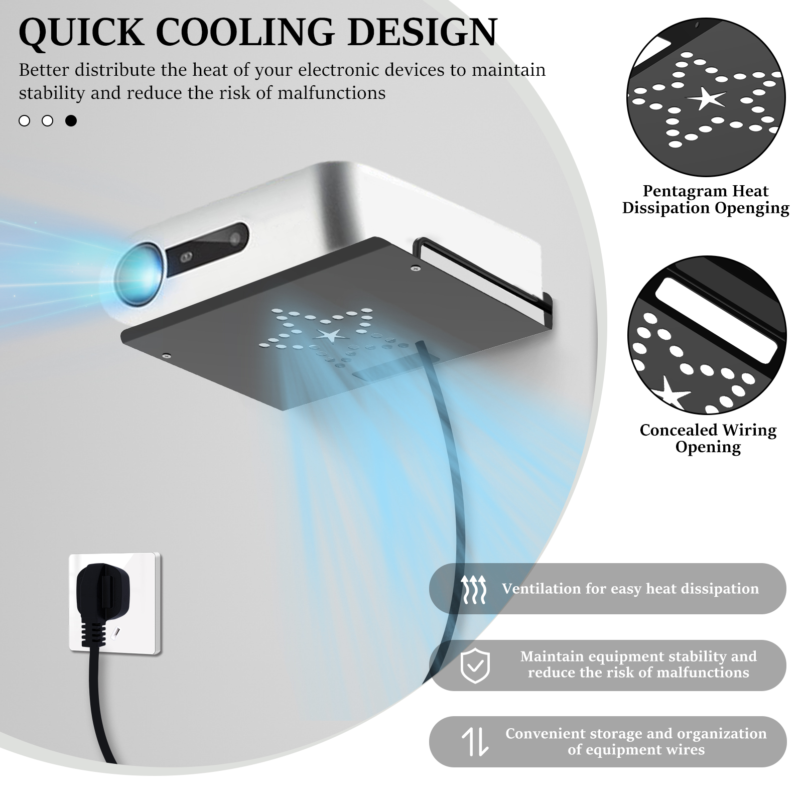 Wall Mount Shelf Bracket  Floa - Gaming Speaker review and price