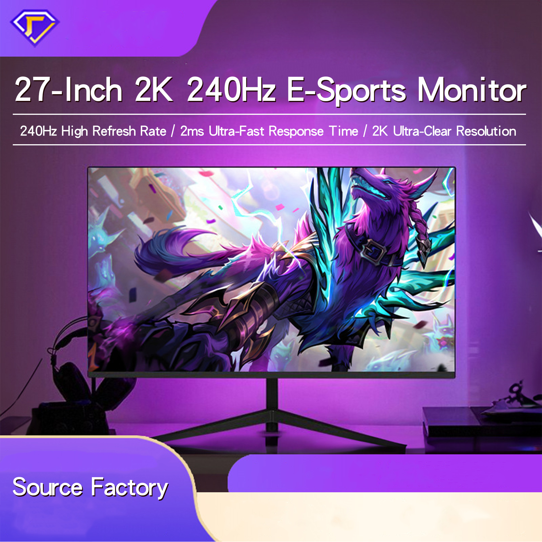 27 Inch 2K Curved Gaming Monit - Pc Gaming Ultrawide Monitor review and price