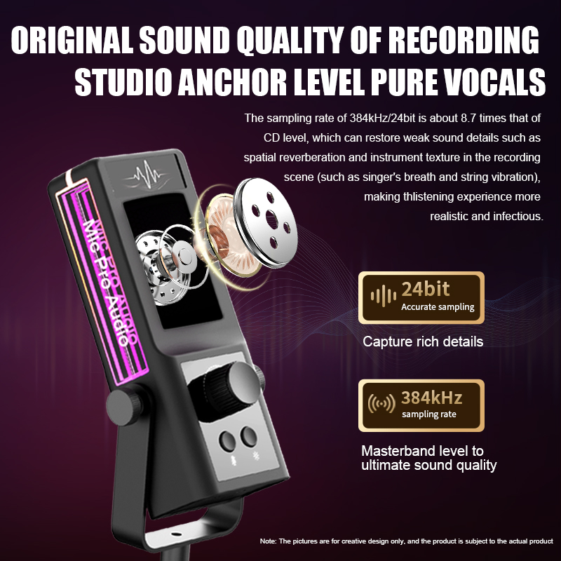 Rgb condenser microphone podca - Pc Gaming Live Streaming review and price