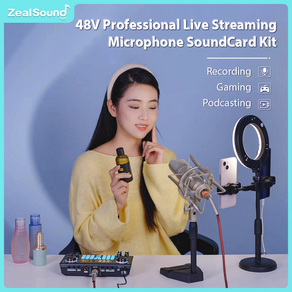 Zealsound Professional Podcast - Pc Gaming Live Streaming review and price