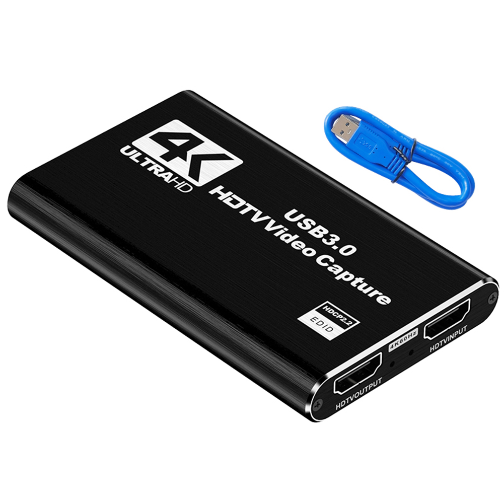 USB 3.0 4K HDMI-Compatible Cap - Pc Gaming Live Streaming review and price