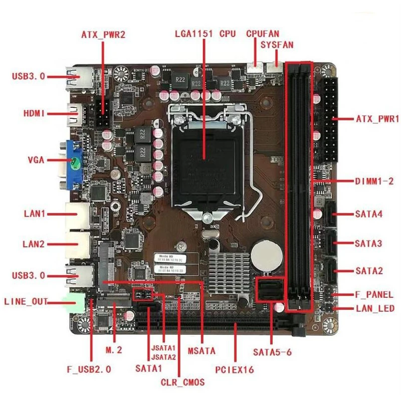 B365 Mini-ITX Motherboard LGA  - Pc Gaming Core I7 review and price
