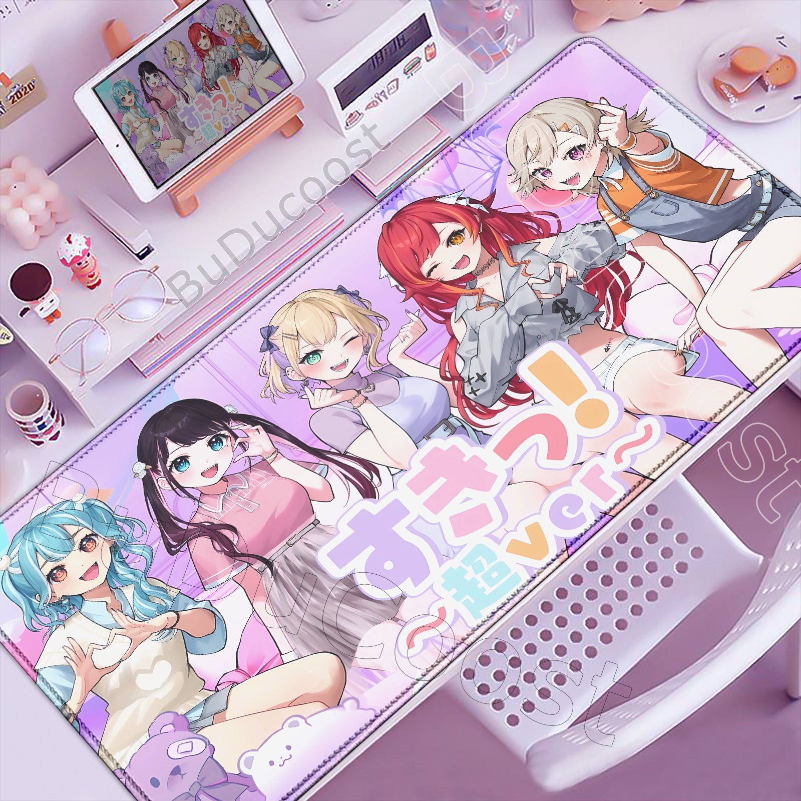 New VSPO Mouse Pad VTuber Virt - Pc Gaming Youtubers review and price