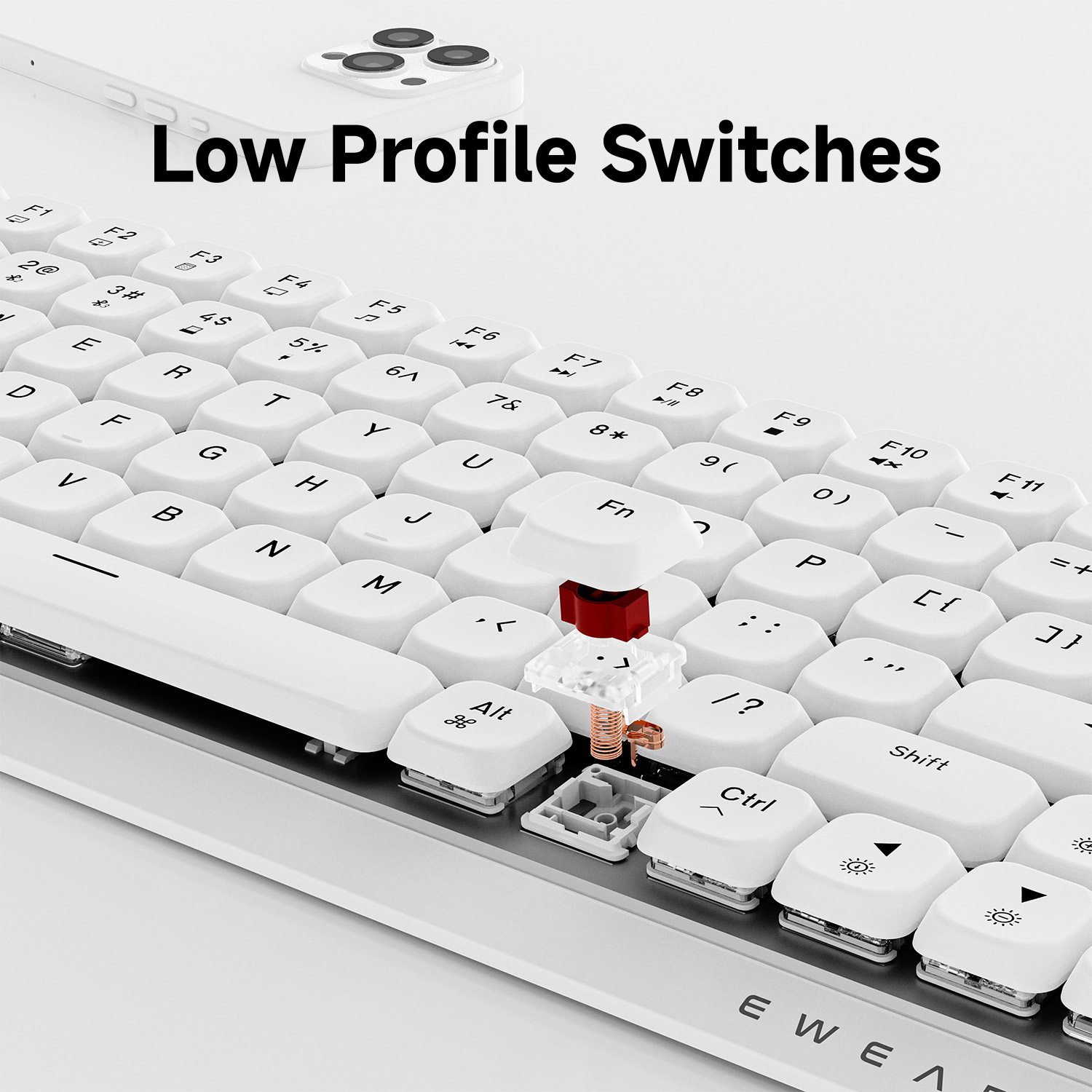 EWEADN 84 Keys Tri-Mode Low Pr - Pc Gaming Laptop review and price