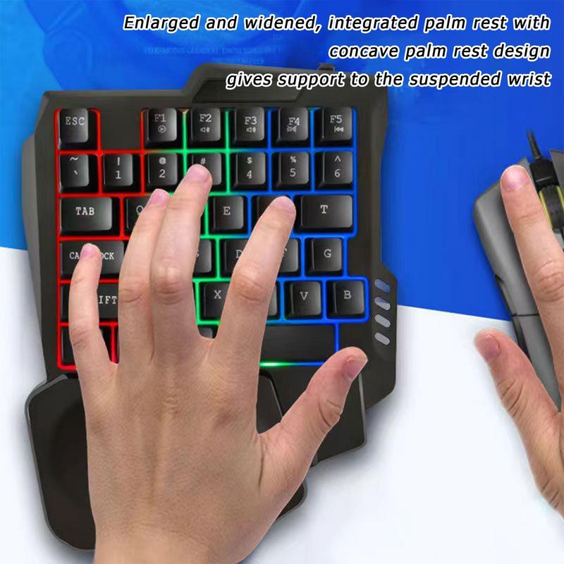 35 key Gaming Keyboard Single  - Pc Gaming Uk review and price