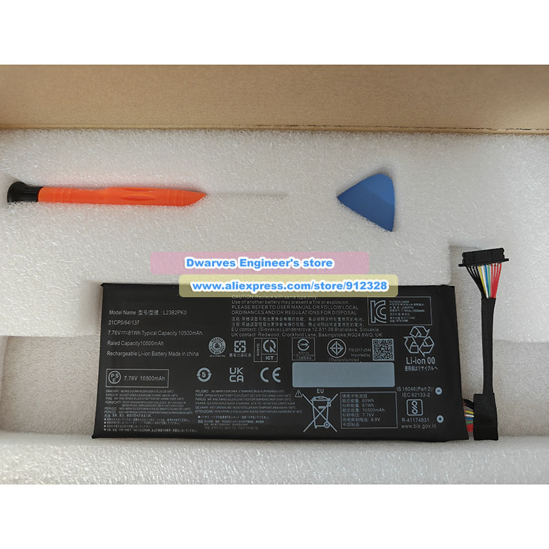 New 7.76V 81Wh L23B2PK0 Batter - Pc Gaming Lenovo review and price