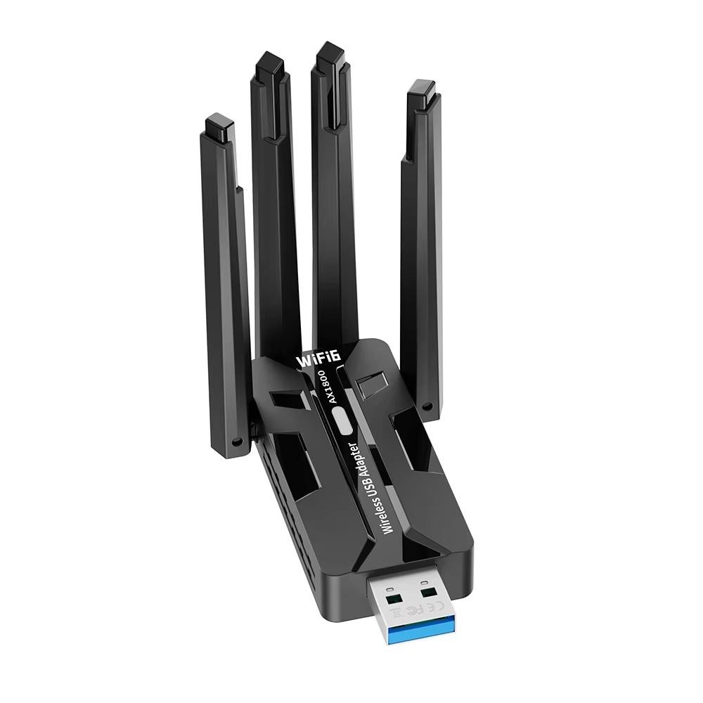 WiFi 6 USB Adapter 1800Mbps Du - Pc Gaming Laptop review and price