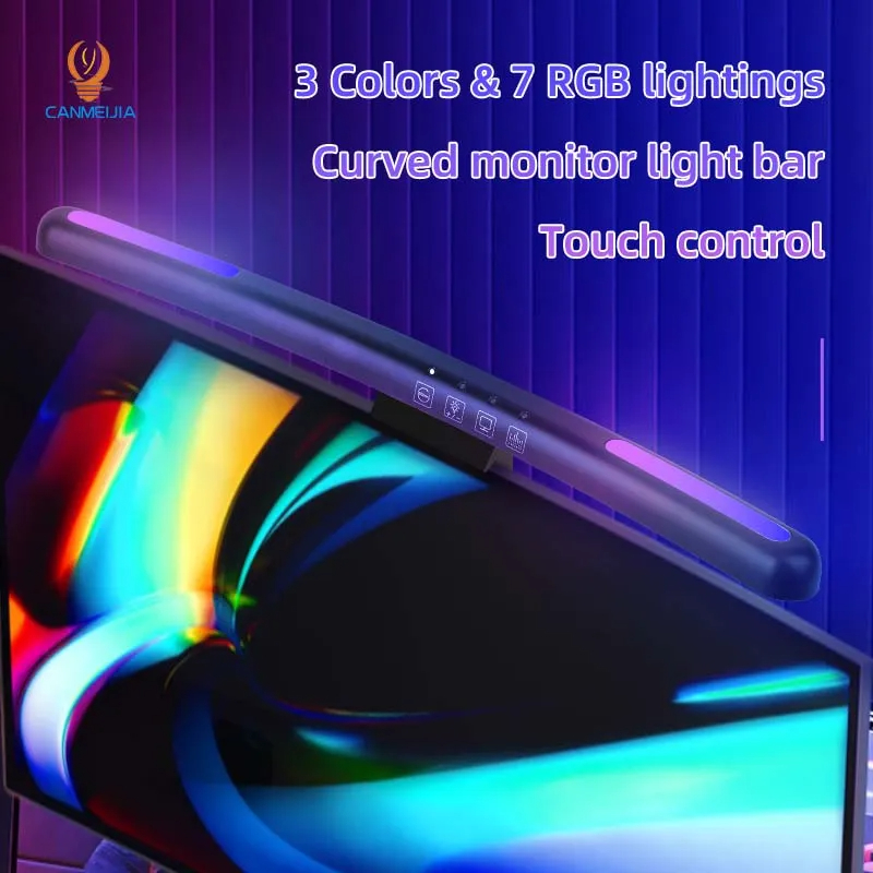 Curved LED Monitor Light Bar U - Pc Gaming Laptop review and price