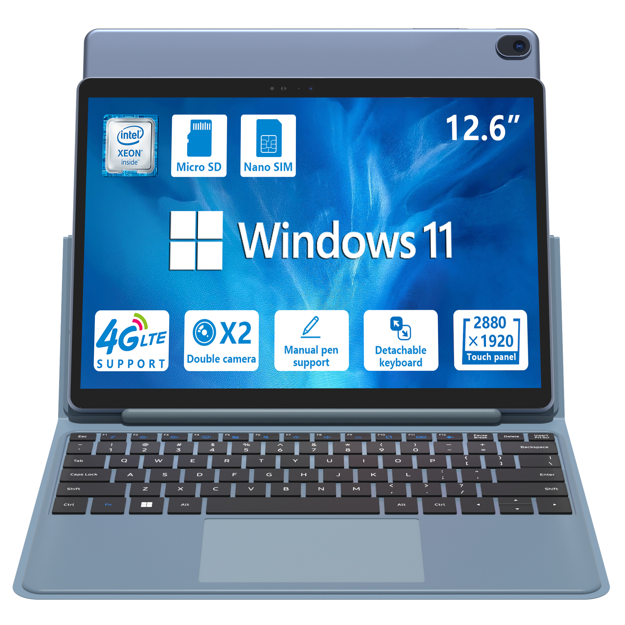 12.6 Inch IPS Touch Screen WiF - Pc Gaming Laptop review and price
