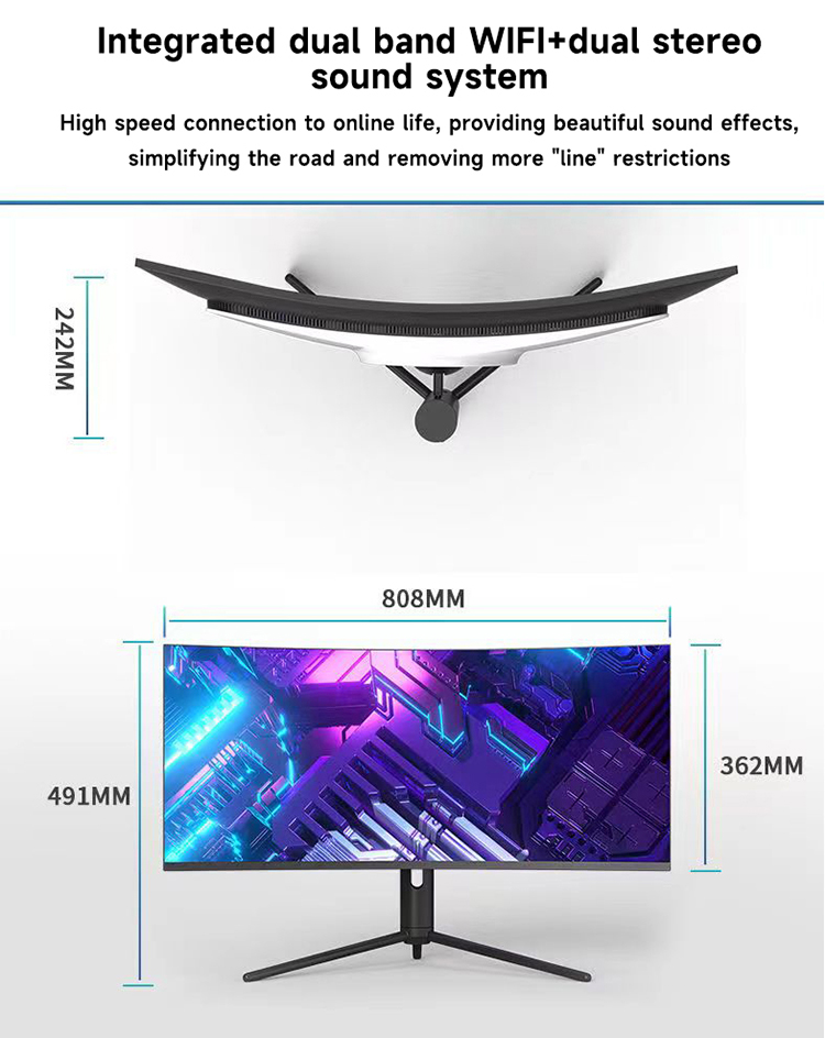 34 Inch 4K Curved Screen Deskt - Pc Gaming Core I7 review and price