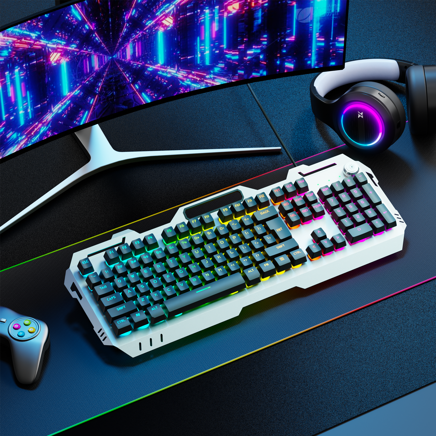 EWEADN Silent Gaming Keyboard, - Pc Gaming Laptop review and price